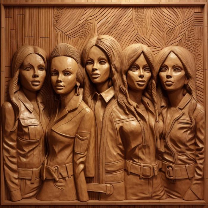 Famous (Spice Girls 1, 3DFMS_7272) 3D models for cnc